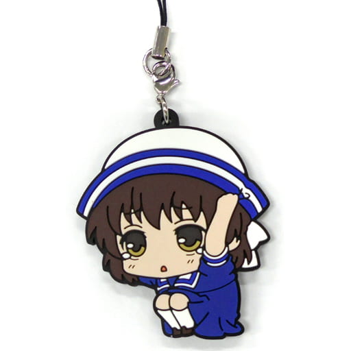 Ushio Okazaki CLANNAD ViVimus Key Memorial Rubber Strap Collection A Key Ring [USED]