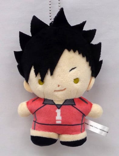 Tetsuro Kuroo Haikyu!! Tsubunui Plush Mascot Charm Key Ring [USED]