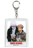 Yuji Itadori Satoru Gojo Jujutsu Kaisen Trading Acrylic Keychains Tower Records Limited Key Ring [USED]