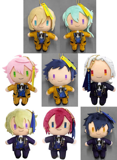 Touri Himemiya, etc. Ensemble Stars!! Costume Mascot 5th Anniversary Vol.1 All 8 Types Set Key Ring [USED]