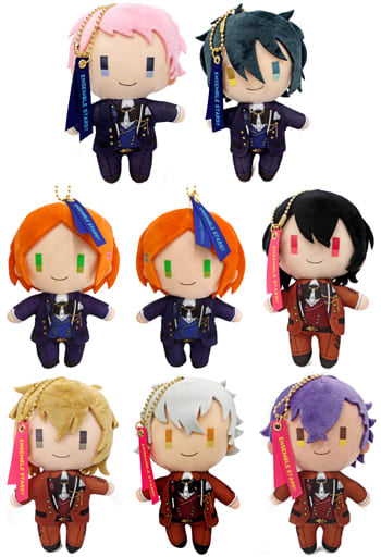 Mika Kagehira, etc. Ensemble Stars!! Costume Mascot 5th Anniversary Vol.4 All 8 Types Set Key Ring [USED]