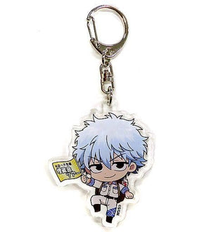 Gintoki Sakata Gintama The Final Trading Acrylic Keychains Pop Up Store in Sunshine City Alpa Limited Key Ring [USED]