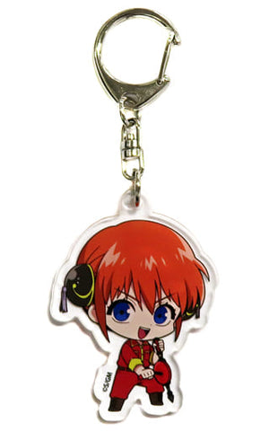 Kagura Gintama The Final Trading Acrylic Keychains Pop Up Store in Sunshine City Alpa Limited Key Ring [USED]