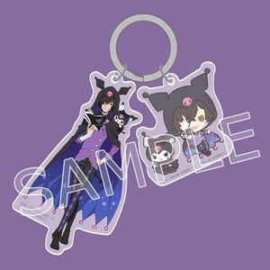 Osamu Dazai Kuromi Bungo Stray Dogs Key Ring Vol.2 Sanrio Characters Key Ring [USED]