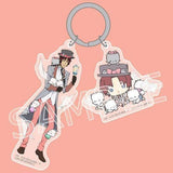 Odasaku Nya Nyi Nyu Nye Nyon Bungo Stray Dogs x Sanrio Characters Key Ring Vol.2 Key Ring [USED]