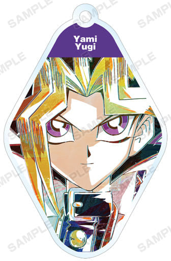 Yami Yuugi Yu-Gi-Oh! Ani-Art Trading Acrylic Key Chains Key Ring [USED]