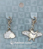 872.Snom & 873.Frosmoth National Picture Book Metal Charm 2 Set Pokemon Pokemon Center Limited Key Ring  [USED]