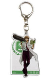 Sougo Okita Gintama The Final Trading Keychain Village Vanguard Limited Key Ring [USED]