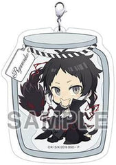 Ryunosuke Akutagawa Bungo Stray Dogs Tsumarekko Acrylic Strap Key Ring [USED]