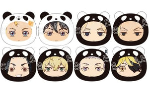 All 8 Types Set Tokyo Revengers Ani Zukin Key Ring [USED]