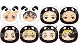 All 8 Types Set Tokyo Revengers Ani Zukin Key Ring [USED]