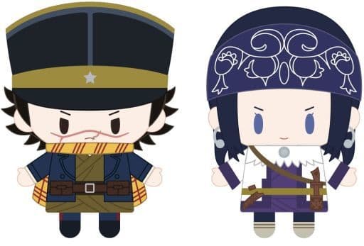 Saichi Sugimoto Asirpa Golden Kamuy Puppela Set Finger Mascot Key Ring [USED]