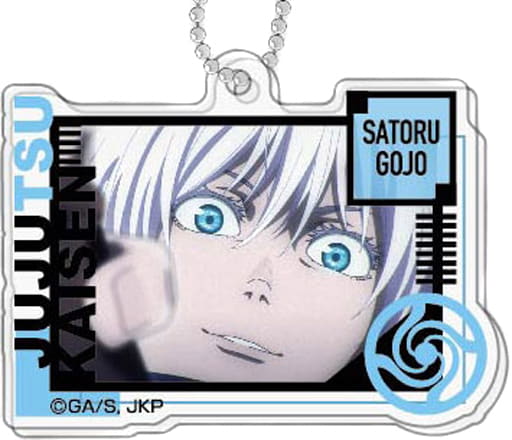 Satoru Gojo B Jujutsu Kaisen Decofla Acrylic Key Chain C Key Ring [USED]