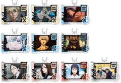 Satoru Gojo, etc. Jujutsu Kaisen Decofla Acrylic Key Chain C All 10 Types Set Key Ring [USED]
