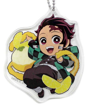 Tanjiro Kamado Demon Slayer: Kimetsu no Yaiba Local SD Acrylic Charm Total Concentration Exhibition Miyazaki Venue Limited Charm [USED]