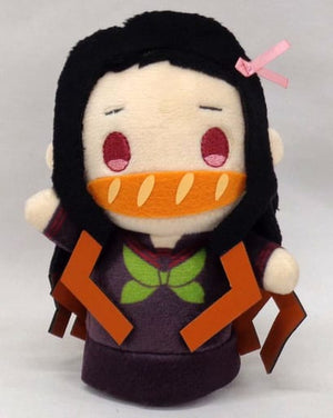 Nezuko Kamado Kimetsu Gakuen Ver. Demon Slayer: Kimetsu no Yaiba Potetto Mascot Plush Toy Aniplex+ Order Production Limited Kimetsu Festival Online Animation 2nd Anniversary Celebration Key Ring [USED]