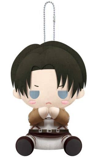 Levi Ackerman Attack on Titan Pitanui Key Ring [USED]