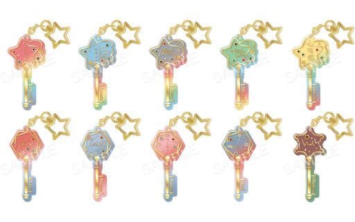 Chiaki Morisawa, etc. Ensemble Stars!! Clear Charm Vol.5 All 10 Types Set Charm [USED]
