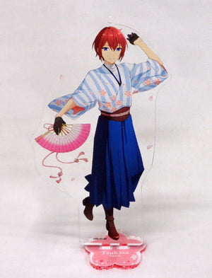 Tsukasa Suo TV Anime Ensemble Stars! Big Acrylic Stand Key Holder animate cafe Limited 2nd Key Ring [USED]