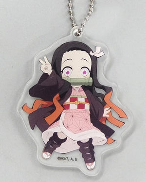 Nezuko Kamado Demon Slayer: Kimetsu no Yaiba Acrylic Charms ufotable cafe Korea Limited Charm [USED]