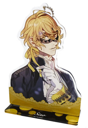 Sino Natsuki Shinomiya Uta no Prince Sama Shining Theatrical Troupe Masquerade Mirage Acrylic Key Chain With Stand Masquerade Mirage Limited Key Ring [USED]