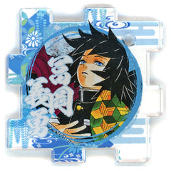 Giyu Tomiokau Color Demon Slayer: Kimetsu no Yaiba Connected Acrylic Puzzle Collection Popular Vote 1st to 44th Key Ring [USED]