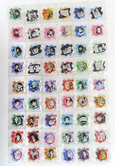 Tanjiro Kamado, etc. Demon Slayer: Kimetsu no Yaiba Connected Acrylic Puzzle Collection Popular Vote 1st to 44th All 54 Types Set Key Ring [USED]
