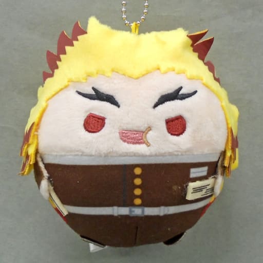 Kyojuro Rengoku Munch Demon Slayer: Kimetsu no Yaiba Fluffy Kororin 4 animate Limited Box Purchase Privilege Key Ring [USED]