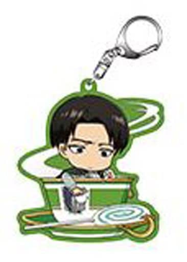 Levi Ackerman Attack on Titan Trading Acrylic Key Chains Cup in Series 2 Key Ring [USED]