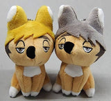 Yu Fox Osamu Fox Haikyu!! TO THE TOP Plush Mascot Charm TOHO animation STORE Limited Blu-ray/DVD Whole Vol.Purchase Bonus Set of 2 Charm [USED]