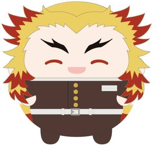 Kyojuro Rengoku Demon Slayer: Kimetsu no Yaiba Fluffy Kororin 6 Key Ring [USED]