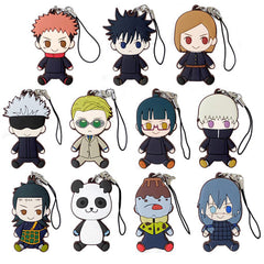 Yuji Itadori, etc. Jujutsu Kaisen You & Friends Rubber Strap Collection All 11 Types Set Key Ring [USED]