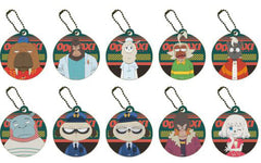 Odokawa, etc. Odd Taxi Chara Leather Charm 01 All 10 Types Set Key Ring [USED]