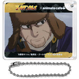 Hyakunosuke Ogata Golden Kamuy CoLotta Trading Acrylic Plate Keychain Key Ring [USED]