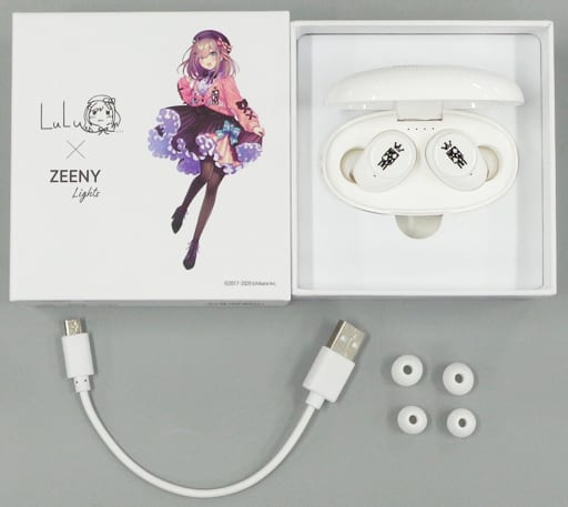Suzuhara Lulu Vtuber Nijisanji X Zeeny Lights Original Collaboration Model Earphone Earphones [USED]