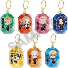 Manjirou Sano, etc. Tokyo Revengers Oshipita Key Chain All 7 Types Set Key Ring [USED]