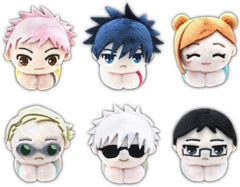Yuji Itadori, etc. Jujutsu Kaisen Hagu Chara Collection 3 All 6 Types Set Key Ring [USED]