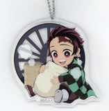 Tanjiro Kamado Dim Sum Demon Slayer: Kimetsu no Yaiba Acrylic Key Chain ufotable cafe China Limited Key Ring [USED]