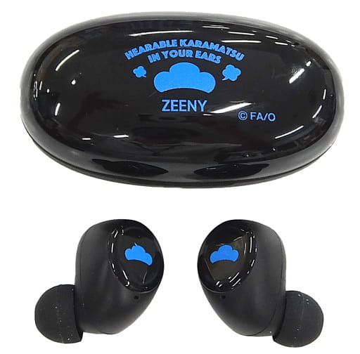 Karamatsu Mr. Osomatsu Hearable Device Full Wireless Earphone with Voice Zeeny Lights Earphones [USED]