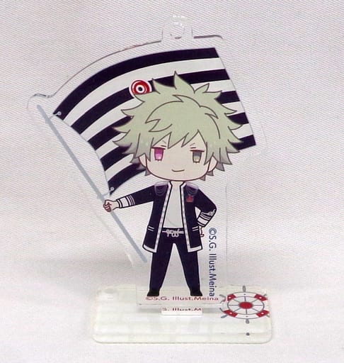 Ranmaru Kurosaki Uta no Prince Sama Acrylic Key Chain Collection with Stand Classy Sailor Chibi Chara Ver. Shining Store2021 Limited Key Ring [USED]