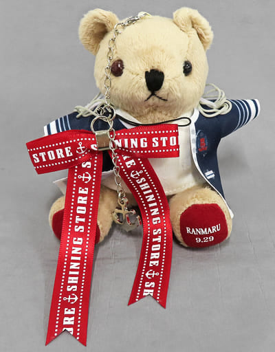 Ranmaru Kurosaki Uta no Prince Sama Mini Bear Pri Strap SHINING STORE LOT 2019 Ver. Limited Prize A-9 Key Ring [USED]