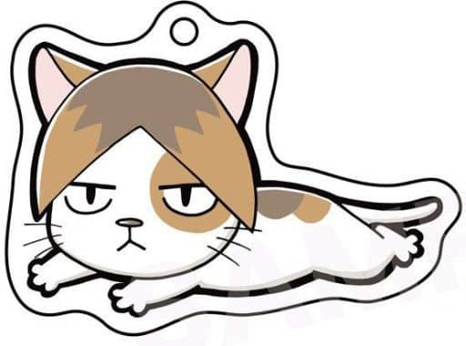 Kenma Kozume Haikyu!! TO THE TOP Reflector Keychain Key Ring [USED]