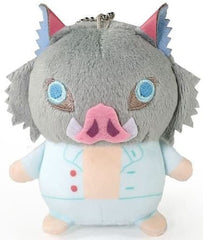 Inosuke Hashibira Demon Slayer: Kimetsu no Yaiba Mamemate Plush Mascot Part 4 Butterfly Mansion Ver. Key Ring [USED]