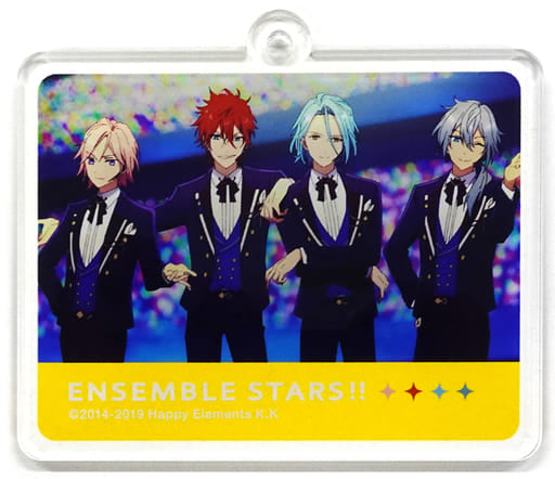 Crazy:B Ensemble Stars!! 5th Anniversary Animation PV Scene Cut Acrylic Key Chain Enstar!! Thank You for the 5th Anniversary! Store in Omotesando Harajuku Limited Key Ring [USED]