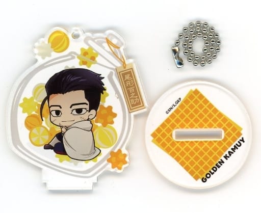 Hyakunosuke Ogata Deformation Golden Kamuy Trading Acrylic Stand Key Chain Japanese Candy Key Ring [USED]