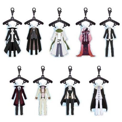 Chuuya Nakahara, etc. Bungo Stray Dogs Cospetit Collection Plus B All 9 Types Set Key Ring [USED]
