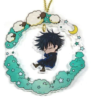 Megumi Fushiguro Jujutsu Kaisen Yurayura Good Night Acrylic Key Ring Key Ring [USED]