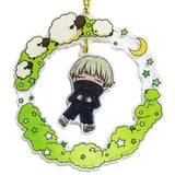 Toge Inumaki Jujutsu Kaisen Yurayura Good Night Acrylic Key Ring Key Ring [USED]