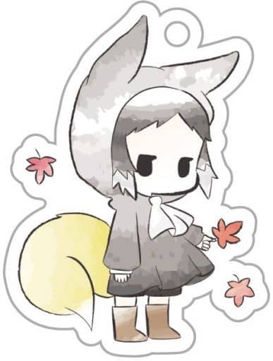 Ryunosuke Akutagawa Bungo Stray Dogs Wan! Retro Chic Acrylic Keychain Sumokku Fox Ver. Key Ring [USED]