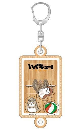 Fukuroudani Gakuen High School Haikyu!! TO THE TOP Shakashaka Acrylic Keychain Key Ring [USED]